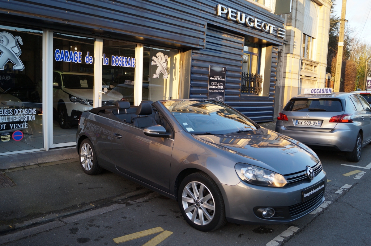 geweer Leggen Economisch Occasion : Volkswagen Golf 6 Cabriolet 1.6 Tdi 105 ch Carat