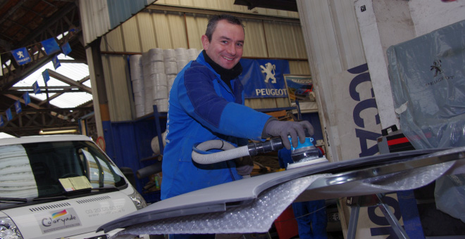 Garage de la Roseraie : travaux de carrosserie