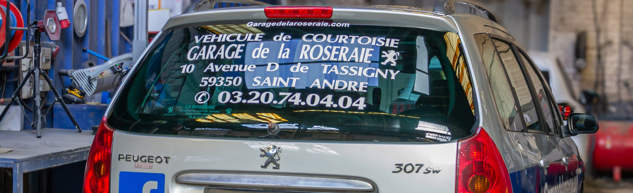 Véhicule de courtoisie