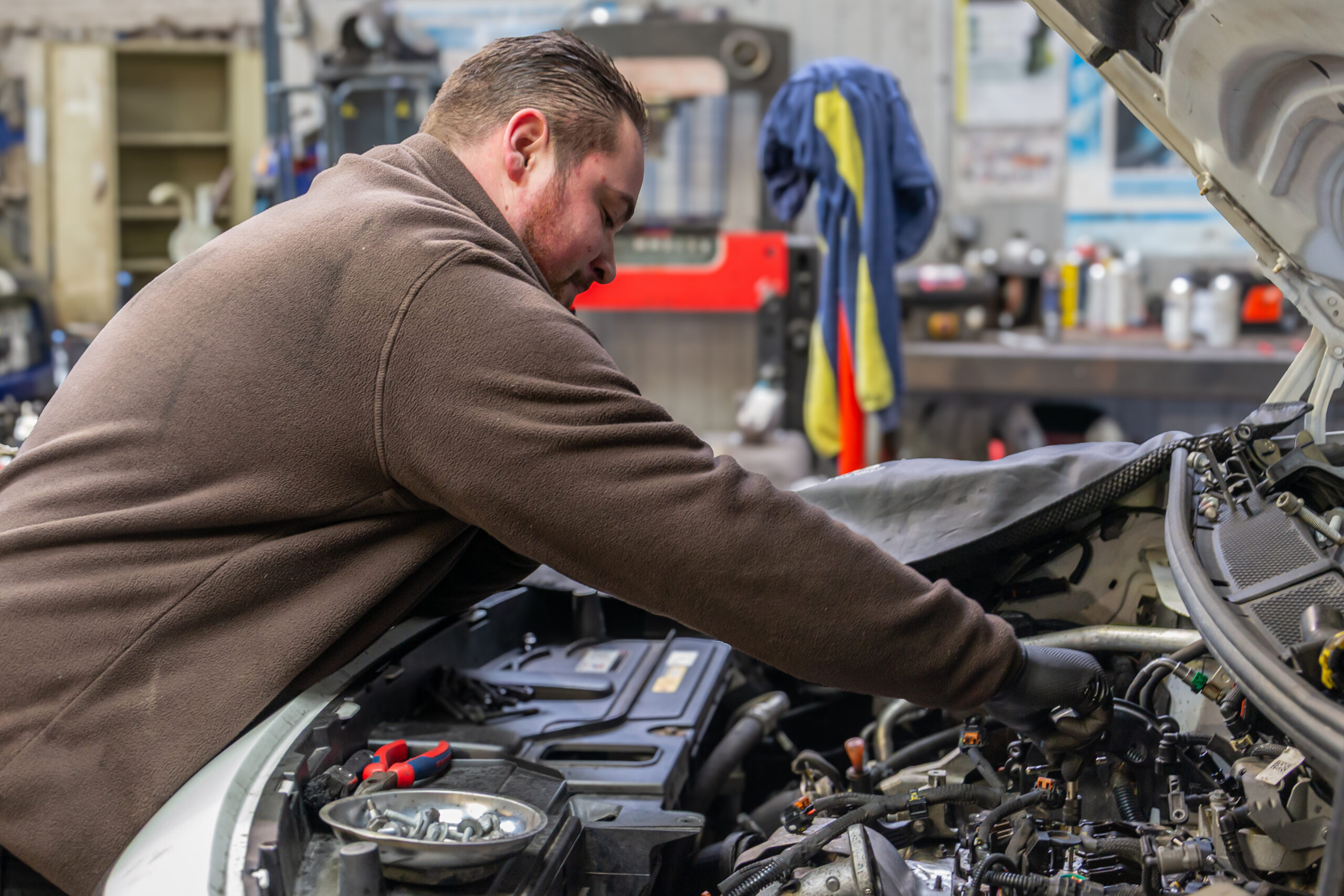 l'équipe entretien mécanique